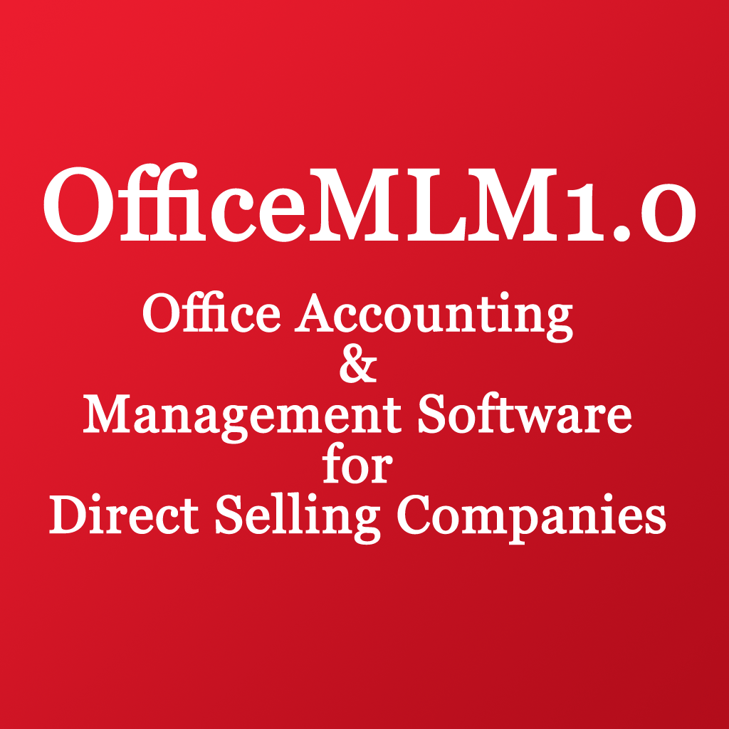 OfficeMLM is a software which is specially designed to financial, accounting, inventory, comissions, bonuses in various channels in a direct selling companies.